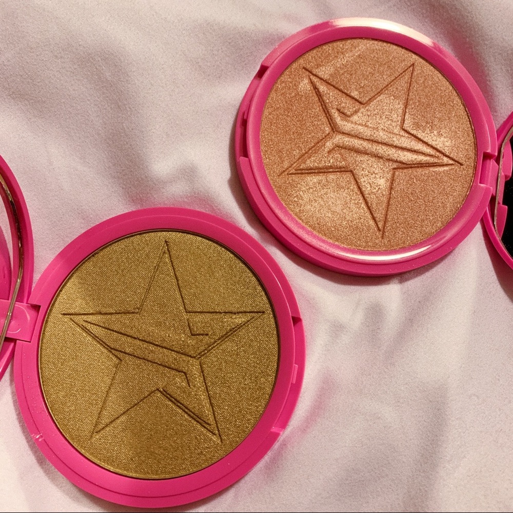 Two jeffree star cosmetics skin frosts